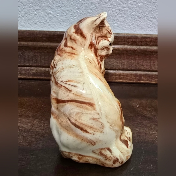 Sitka Clay Pottery Cat 3”  Marbal Swirl - Picture 2 of 5